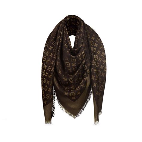 women's louis vuitton scarf|louis vuitton brown monogram scarf.